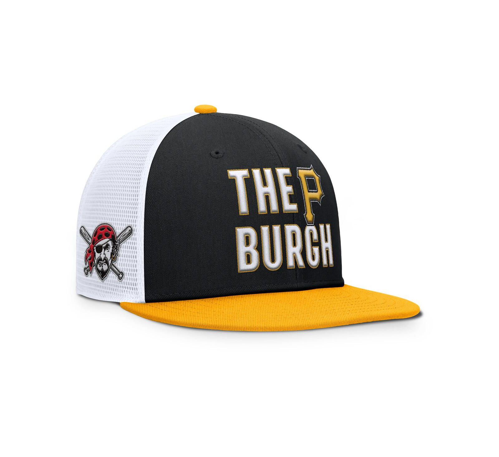Nike Мужская кепка Pittsburgh Pirates Pro Trucker Black