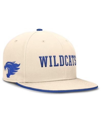 Nike Мужской Natural Kentucky Wildcats Primetime True Performance Fitted Hat