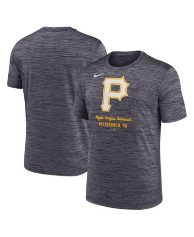 Nike Men's Gray Pittsburgh Pirates Velocity Performance T-Shirt