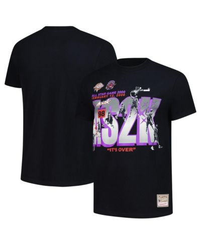 Mitchell & Ness Мужская футболка Vince Carter Black Toronto Raptors 2000 All-Star Game It's Over
