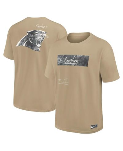 Мужская футболка Nike Statement Max90, бежевая, Carolina Panthers