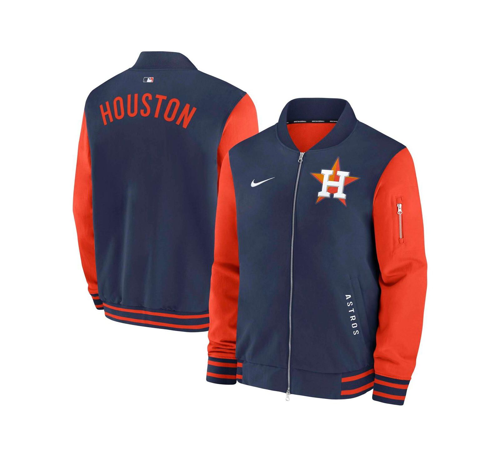 Бомбер Nike Houston Astros Authentic Collection Мужской