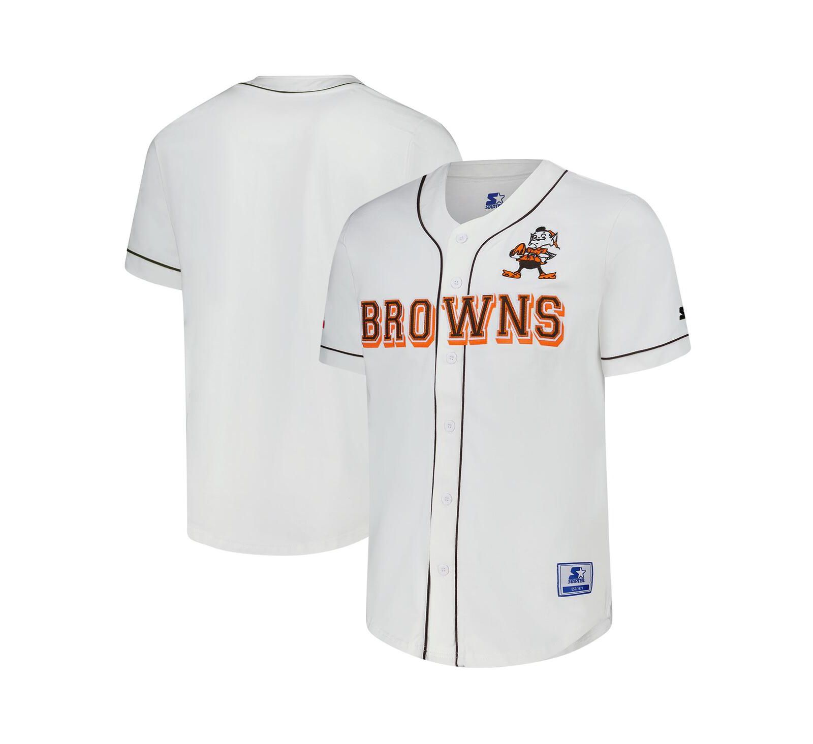 Starter Мужская винтажная бейсбольная джерси Cleveland Browns