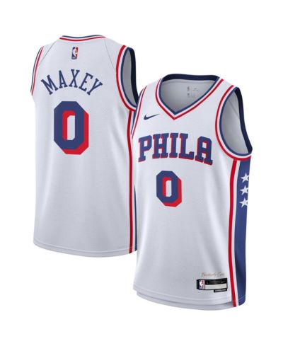 Nike детская джерси Tyrese Maxey Philadelphia 76ers Association Swingman