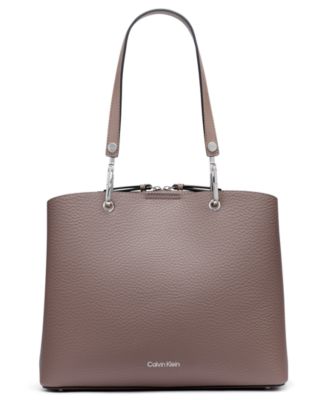 Calvin Klein Garnet Triple Compartment Tote