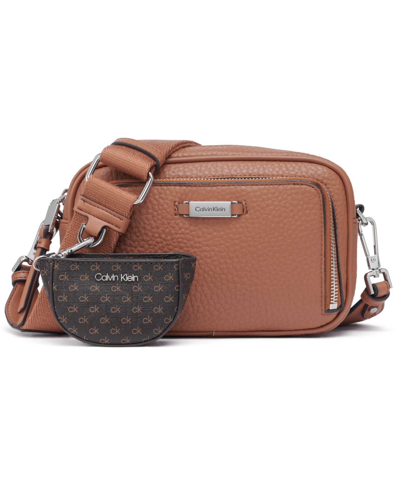 Calvin Klein Zulle сумка-кроссбоди с зиппером и подвеской