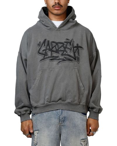 Мужская толстовка CARRE Tagged Hoodie Sweatshirt - Washed Charcoal M