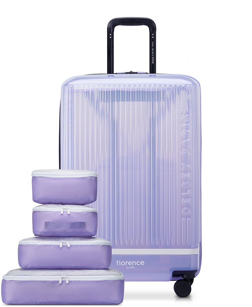 florence by mills x Delsey Paris Gotta Glow Medium Hardside Check-In Spinner