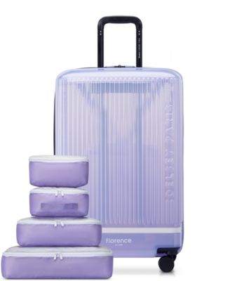 Чемодан florence by mills x Delsey Paris Gotta Glow Medium Hardside Check-In Spinner