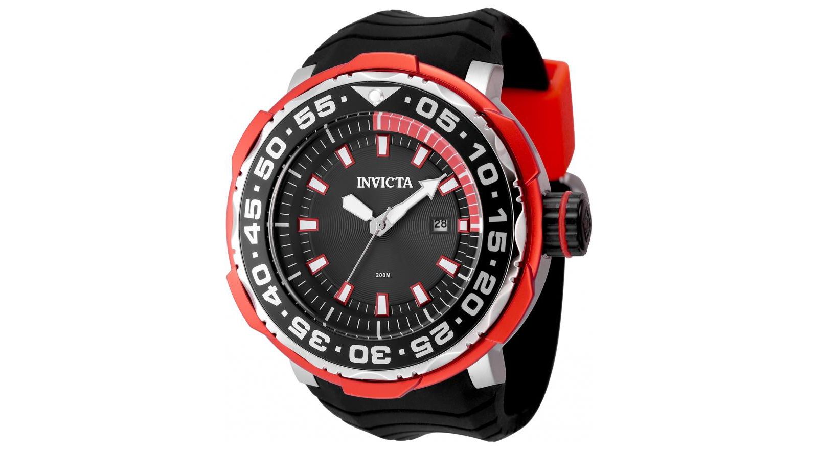 Invicta Men's 48341 Pro Diver Quartz 0 Black Dial Watch