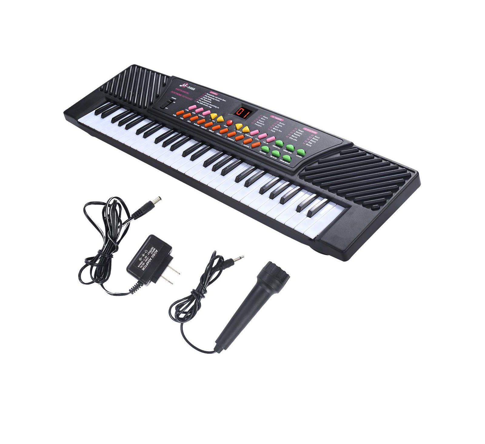 54 Keys Kids Piano Keyboard with Microphone and Speaker, Ages 3-8