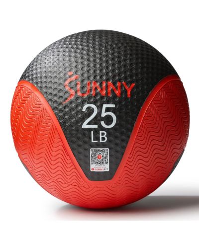 Sunny Health & Fitness медицинский мяч 25LBS, нескользящий