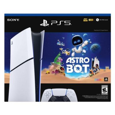 Игровая консоль Sony PlayStation 5 Slim Digital в комплекте с игрой Astro Bot