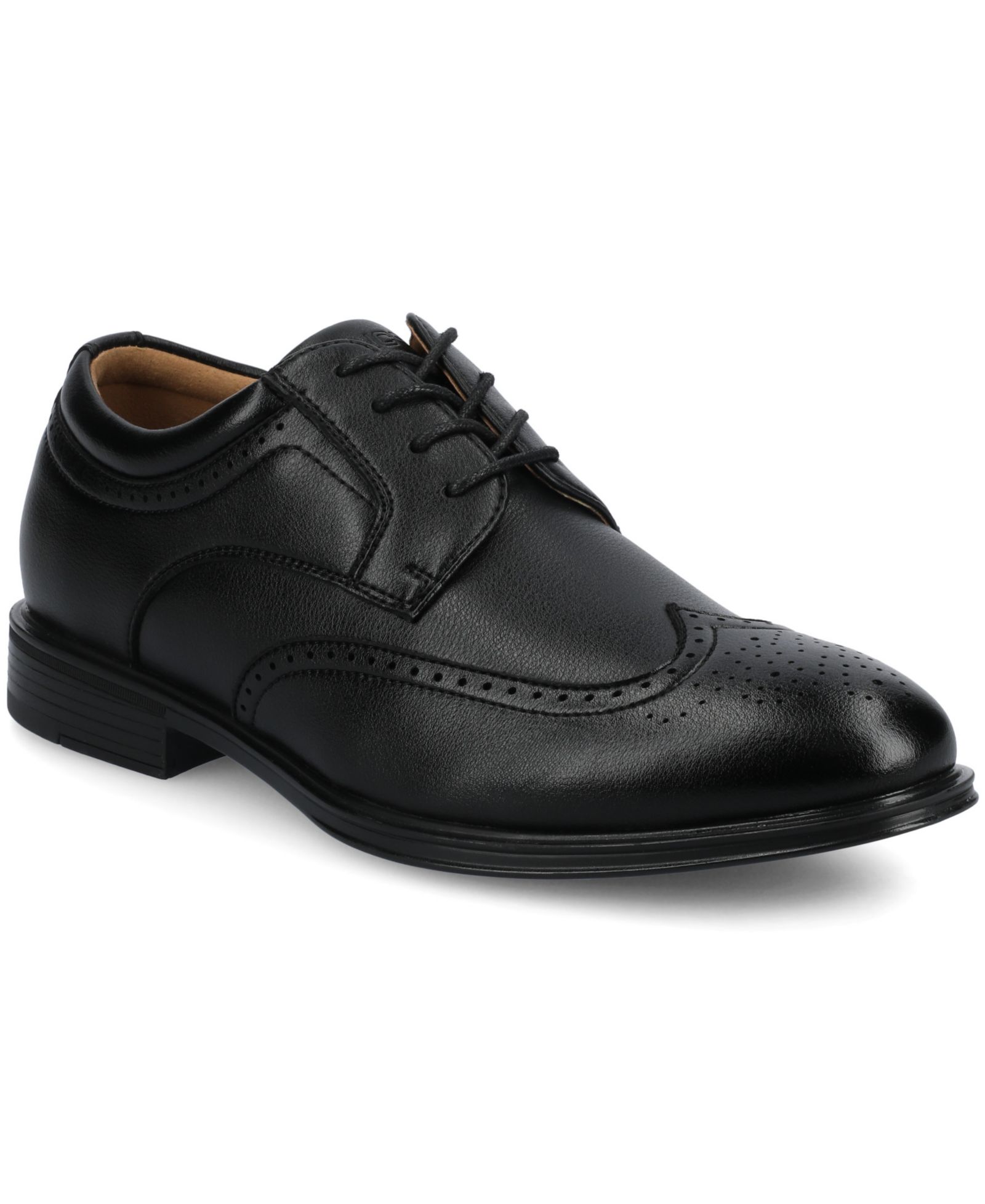 Vance Co. Men's Cormac Comfort Flexible Wingtip Oxford Dress Shoe
