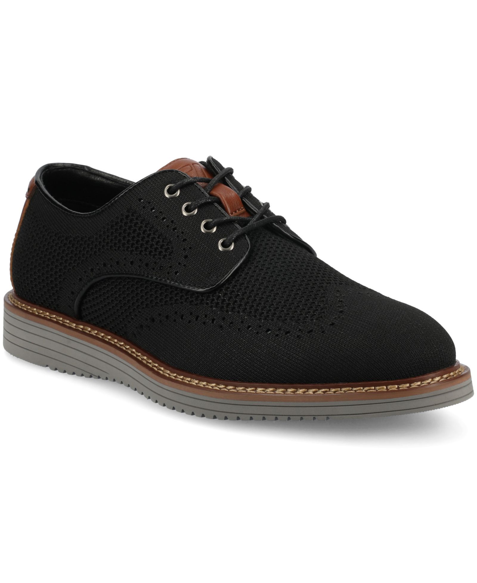 Vance Co. Men's Whitaker Comfort Casual Knit Dress Shoe