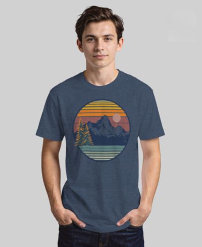 Мужская футболка Design By Humans Mountain View Short-Sleeve T-Shirt