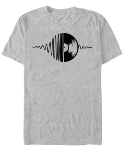 Design By Humans Men's Music Vinyl Short Sleeve T-Shirt