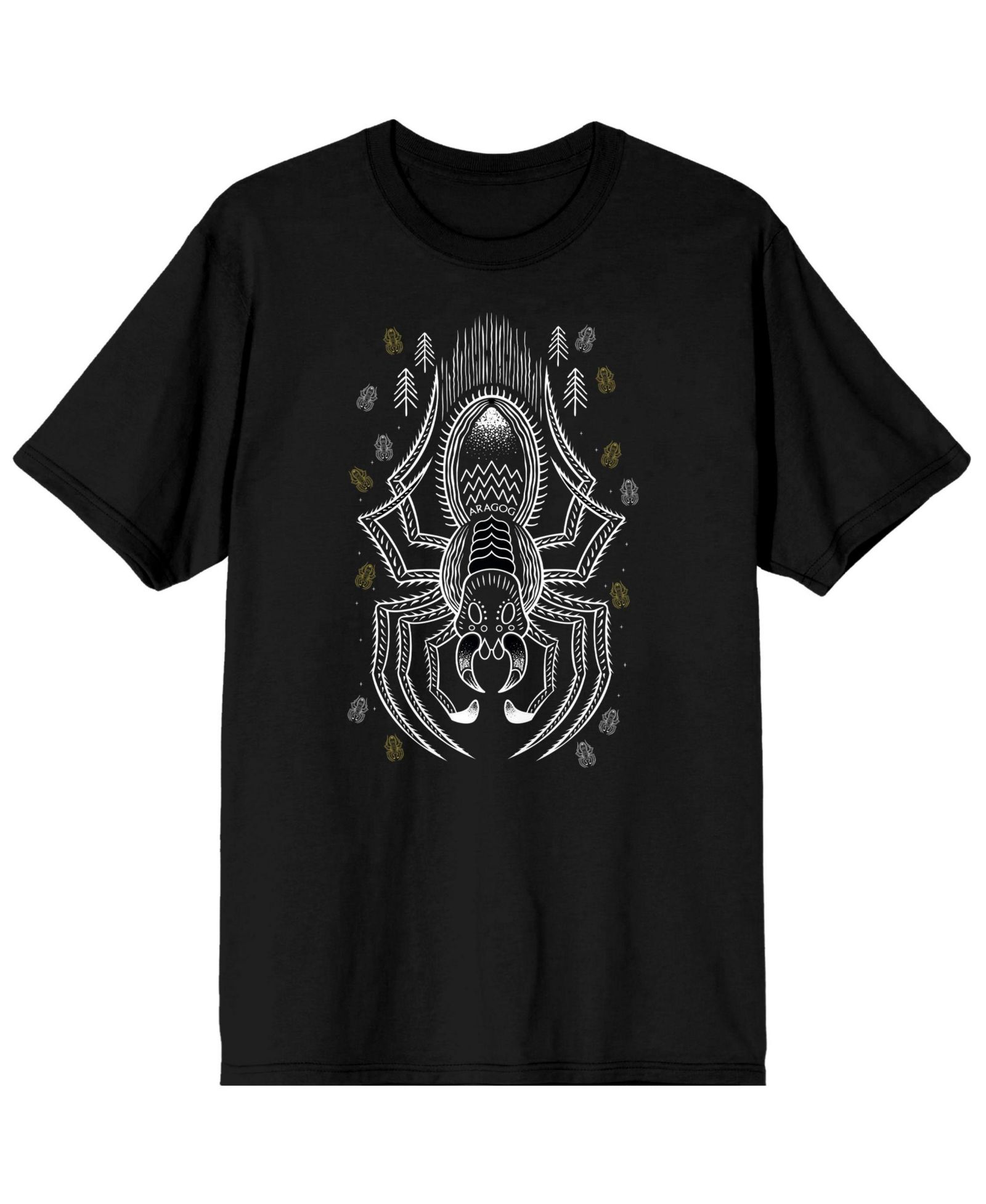 Футболка Harry Potter Chamber of Secrets Spider Aragog Black Graphic Tee-6XL