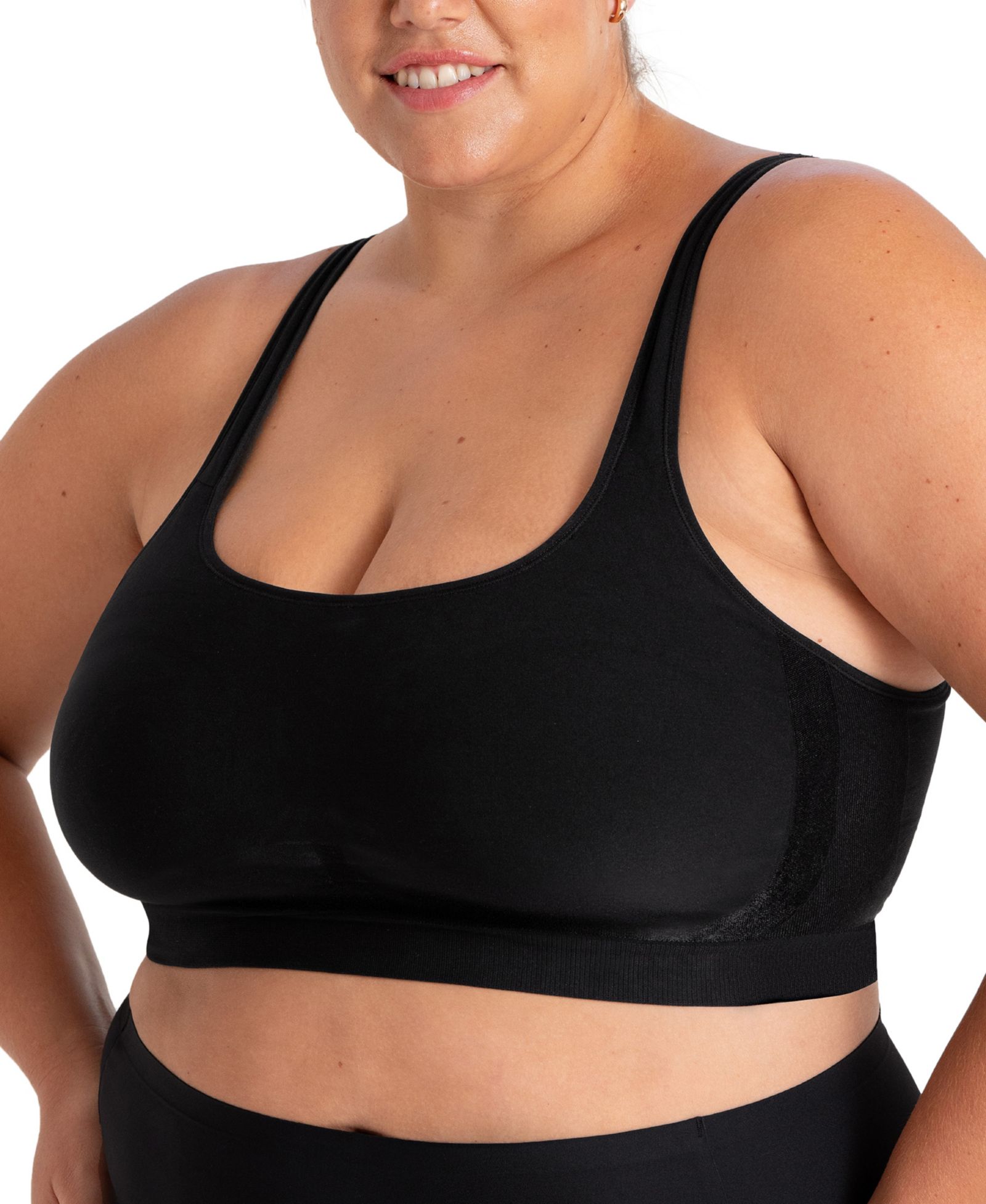 Женский беспроводной бюстгальтер Shapermint Essentials Women's Straps Wireless Comfort 10024