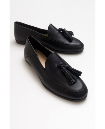 Женские лоферы Forever & Always Shoes Mona из мягкой кожи с кисточками