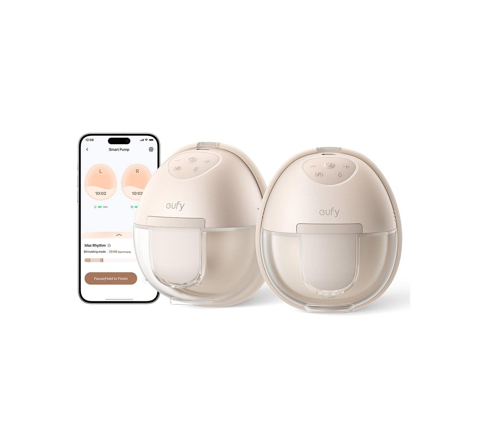 eufy Security Eufy S1 Wearable Breast Pump with HeatFlow Technology