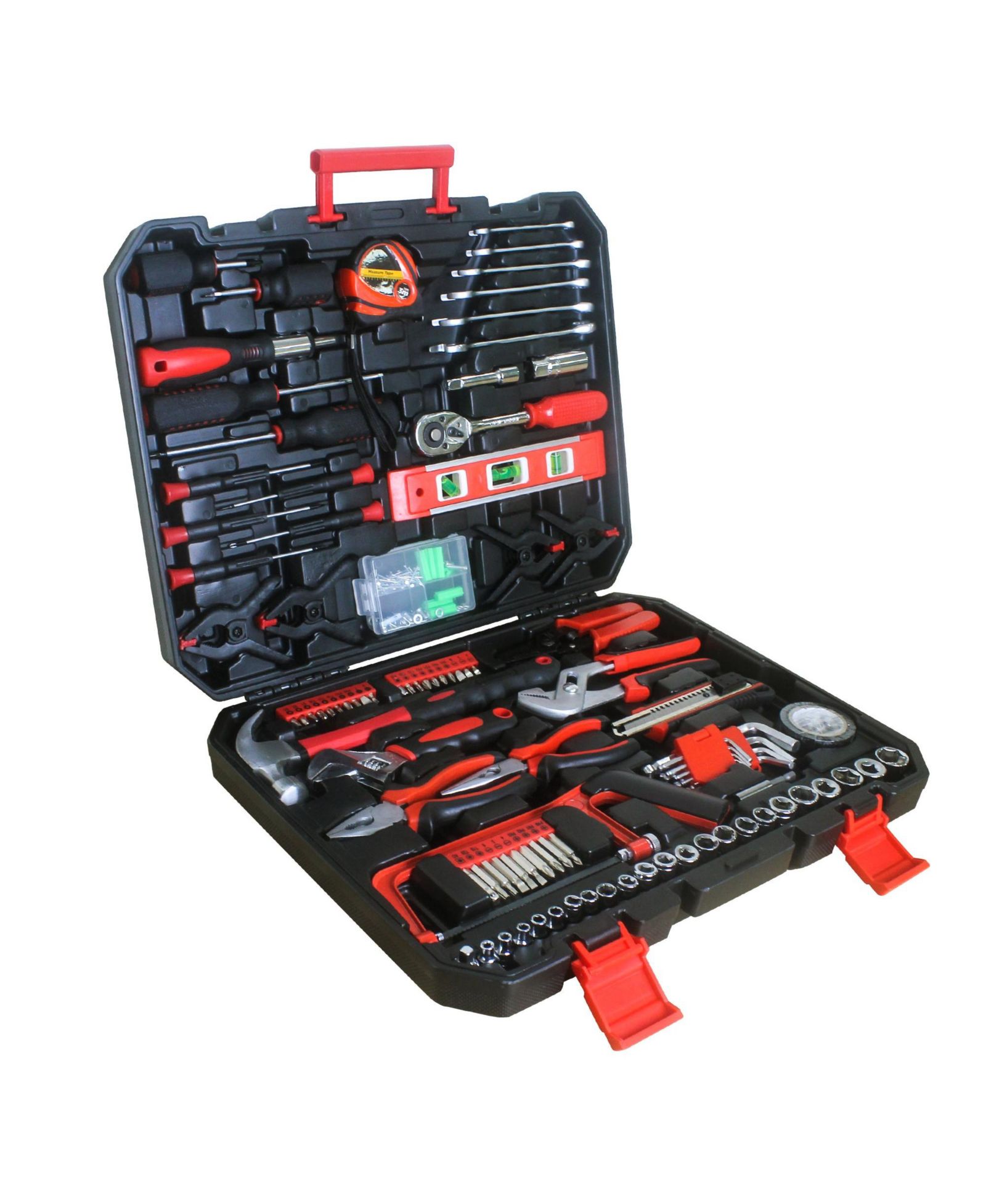 Black Hand Tool Box with Toolset 238Pcs