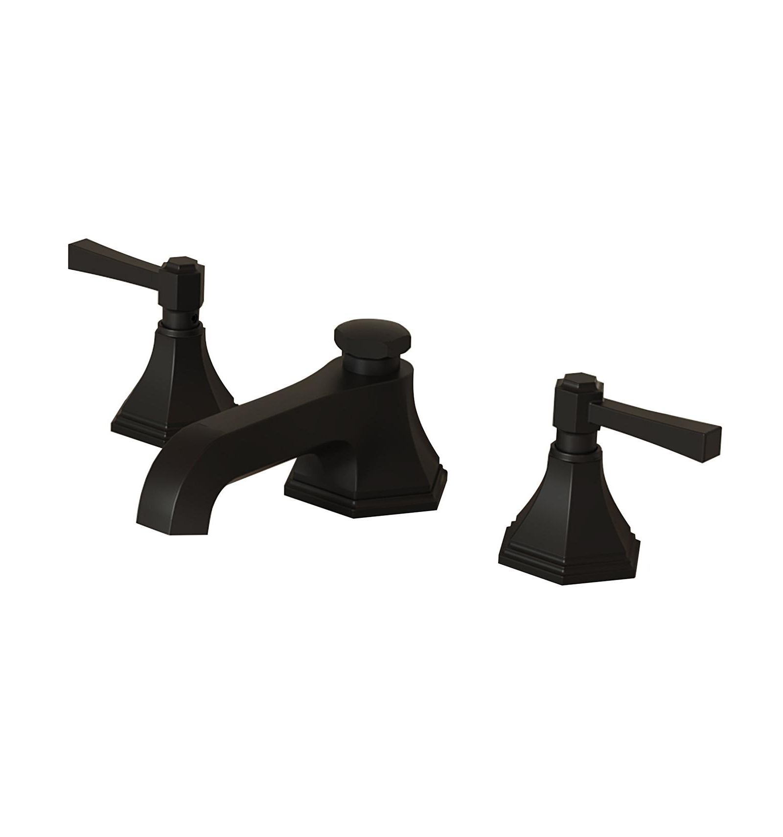 Greenspring 8 in. Widespread Double Handle 3 Hole Bathroom Faucet Water-Saving with Metal Drain