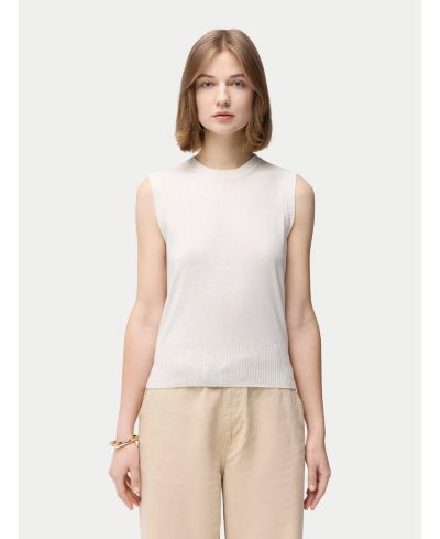 Gobi Cashmere Women's Cashmere Silk Sleeveless Top