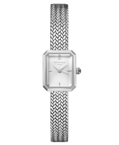 Часы ROSEFIELD Mini Octagon женские серебристые из нержавеющей стали 18.5mm