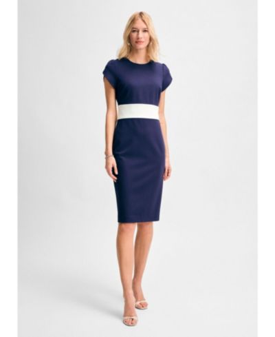 Isaac Mizrahi Женское платье Ponte Tulip Sleeve