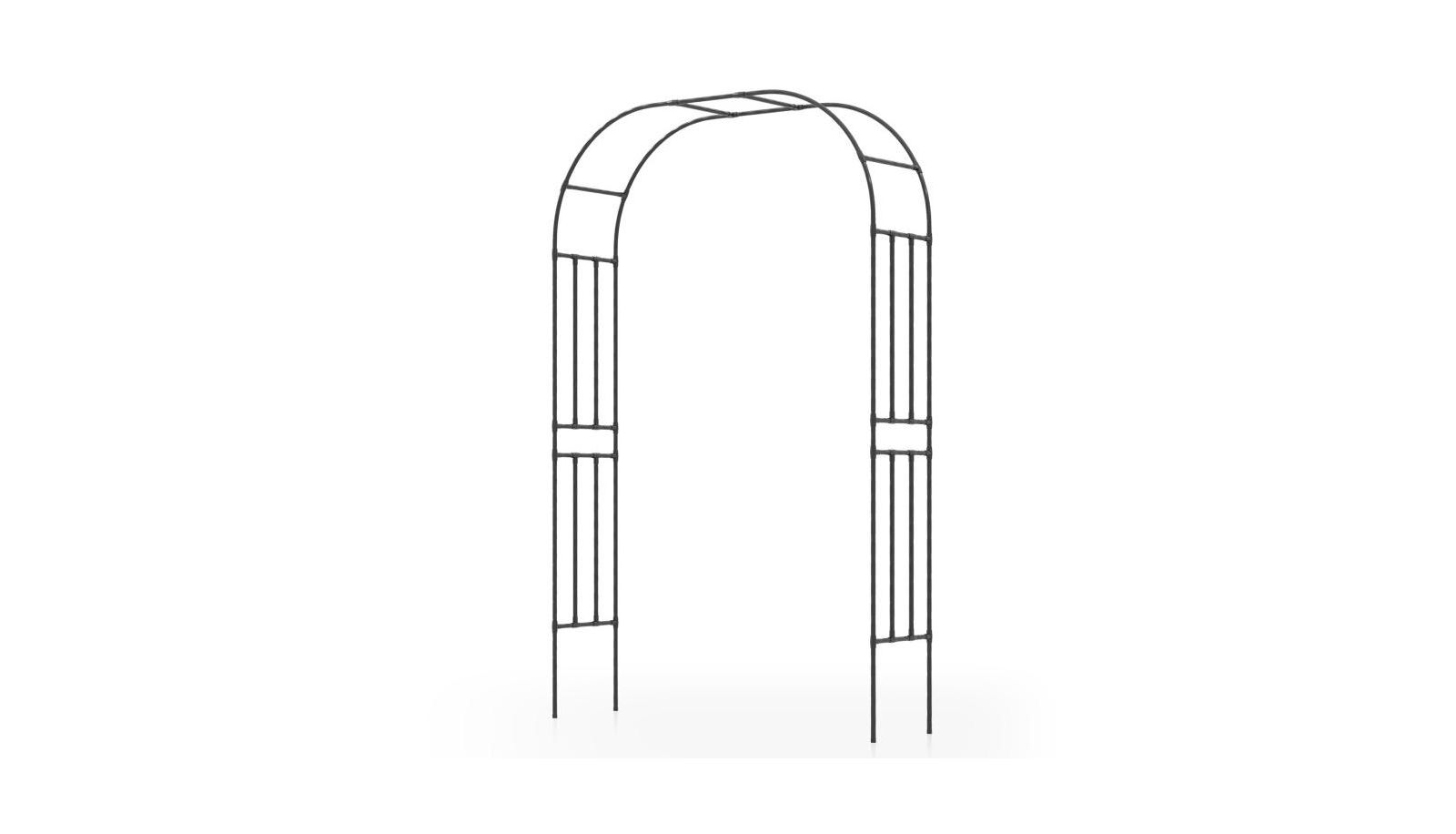 Outdoor Garden Trellis Archway for Vines, Climbing Roses, and Grape Plants