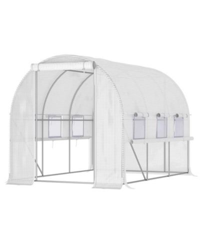 Теплица Walk-In Greenhouse для садоводства – большая площадка для выращивания растений на открытом воздухе