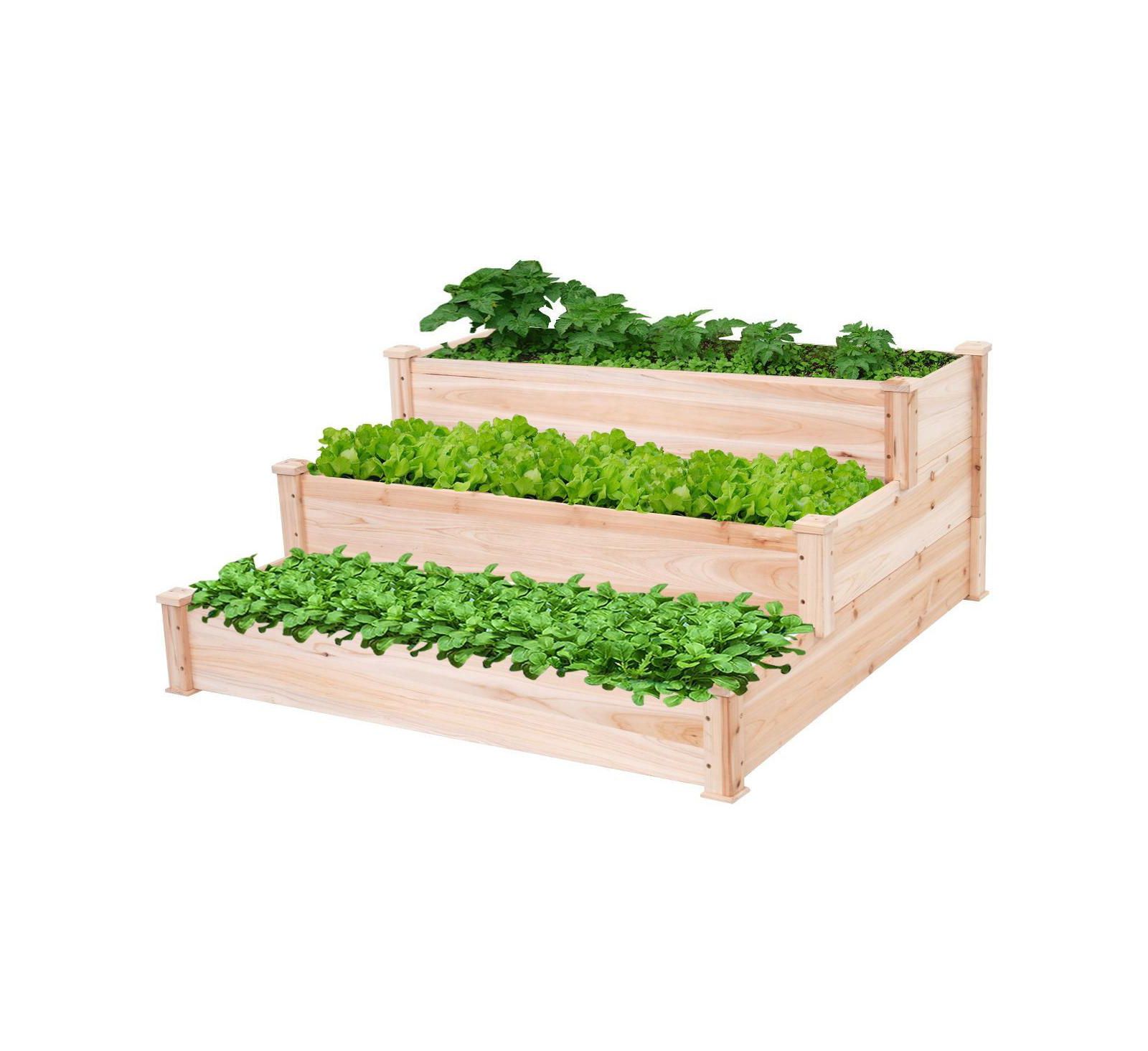 Садовая грядка Slickblue 3-Tier Raised Planter