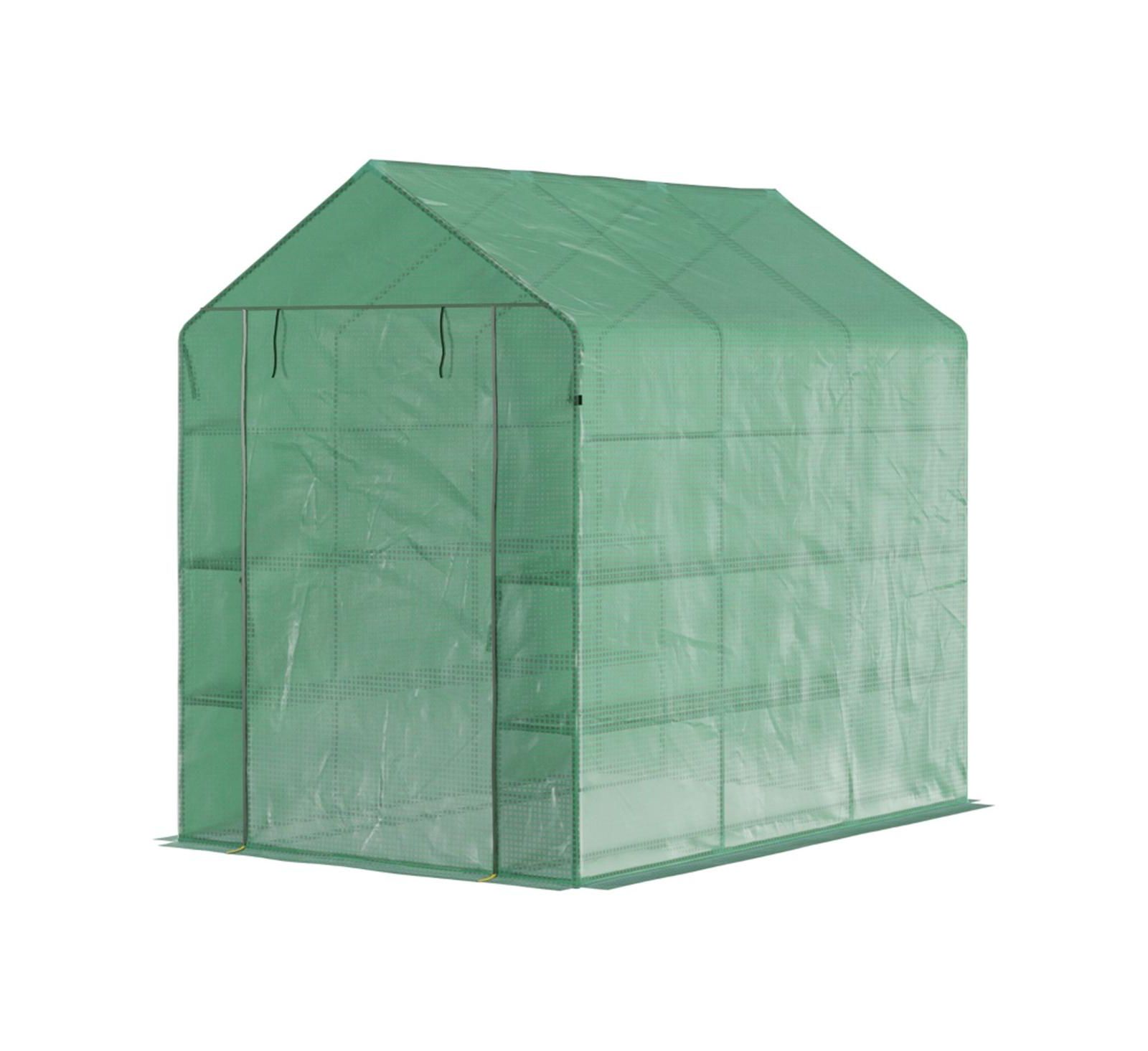 Walk-In Greenhouse Просторная садовая теплица для растений и овощей