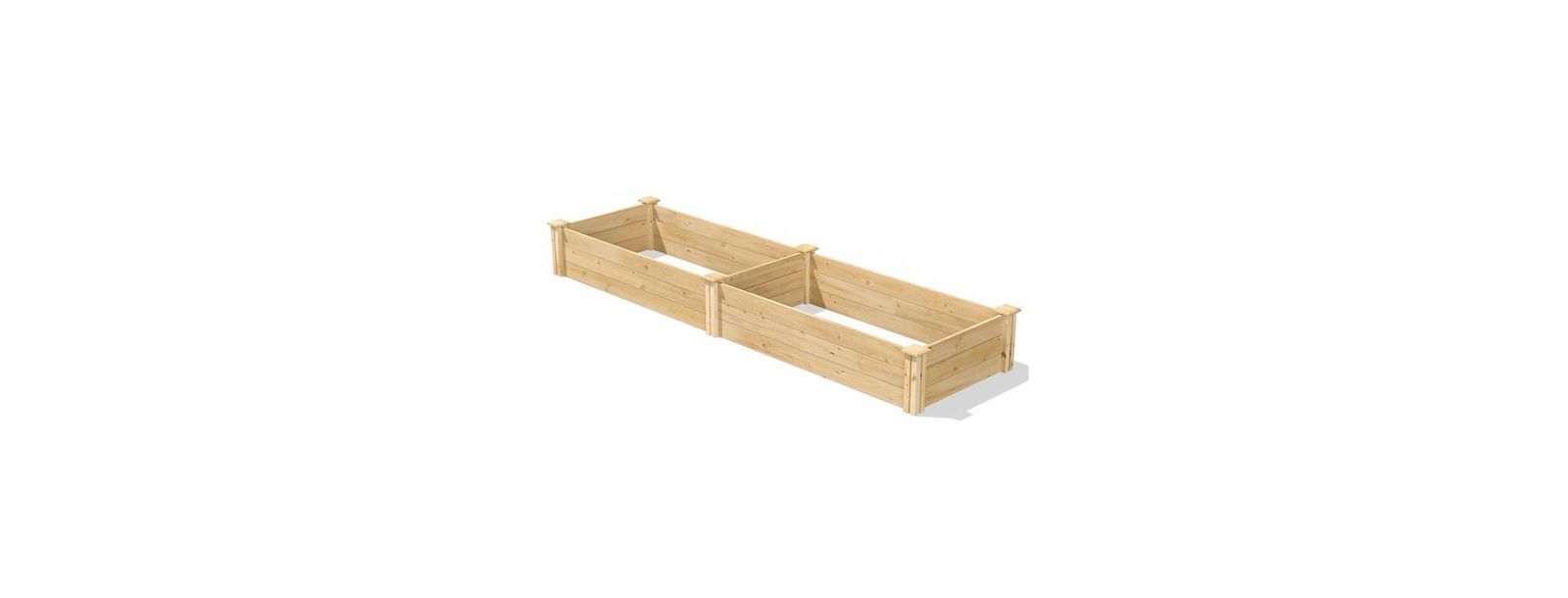 Растительница для сада на открытом воздухе Pine Wood 2-Ft x 8-Ft