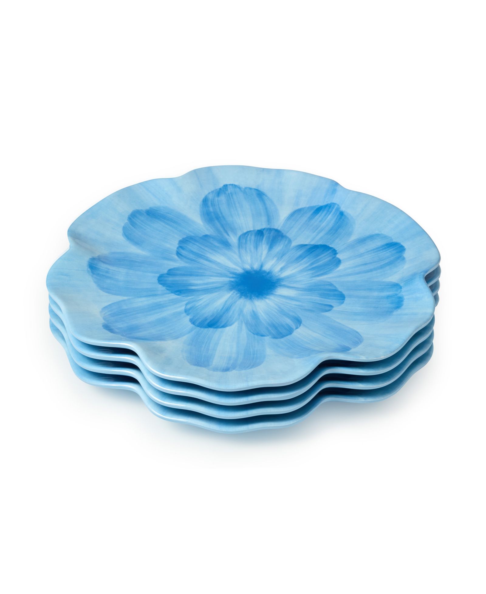 Certified International Wildflower Floral Dinner Plates, Set of 4