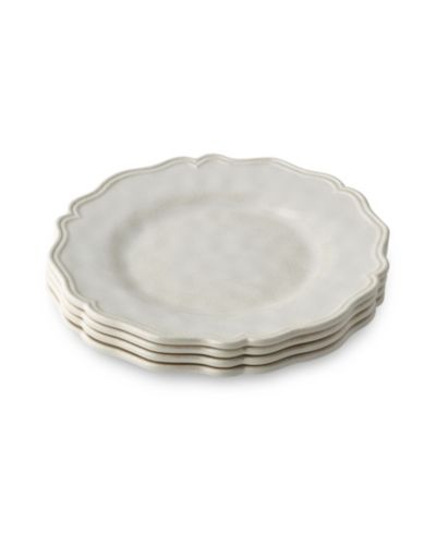Certified International Isabella Crackle Melamine 4-Pc. Salad Plates, Service For 4