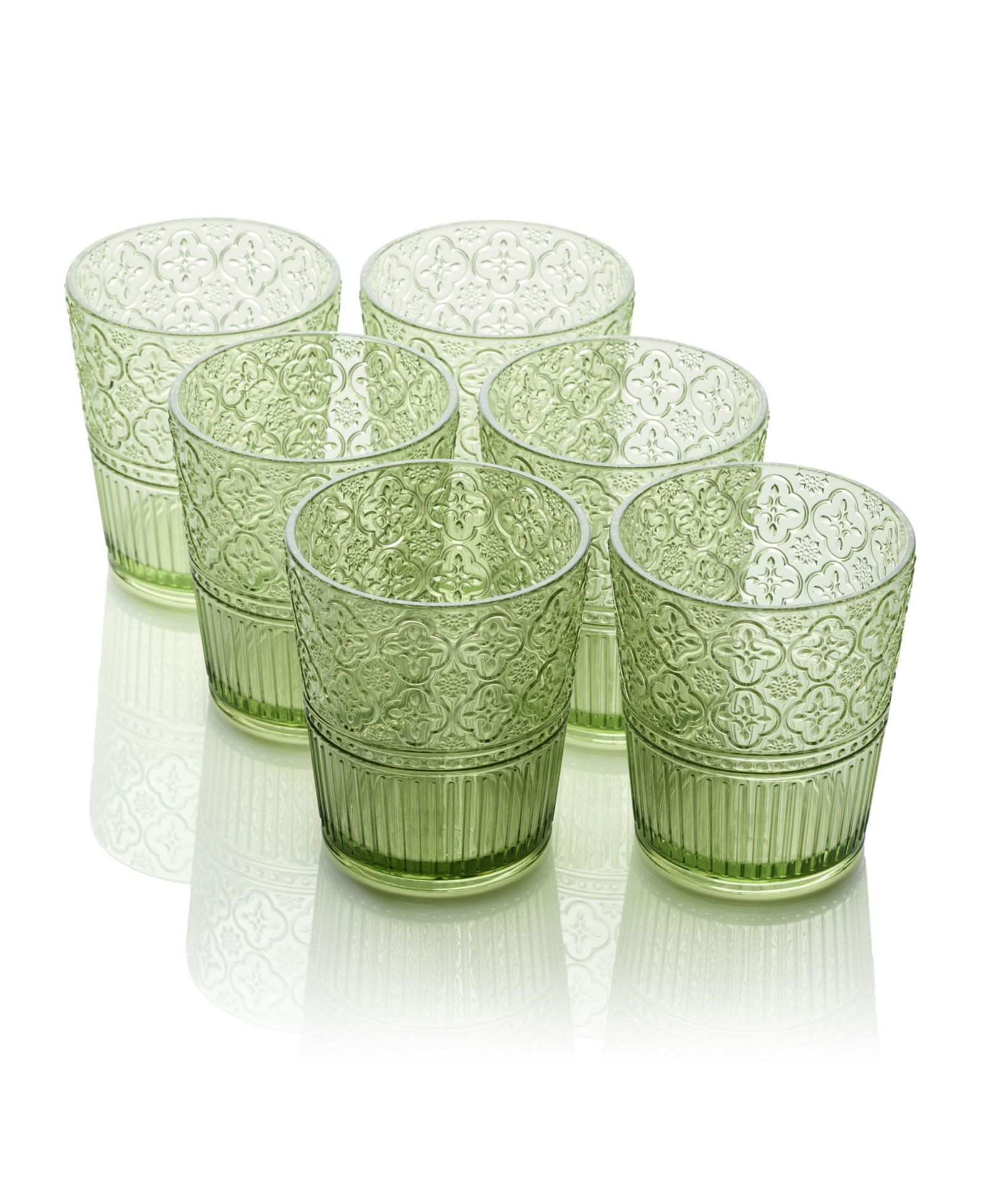 Certified International набор из 6 стаканов для виски Victoria Acrylic Double Old Fashioned