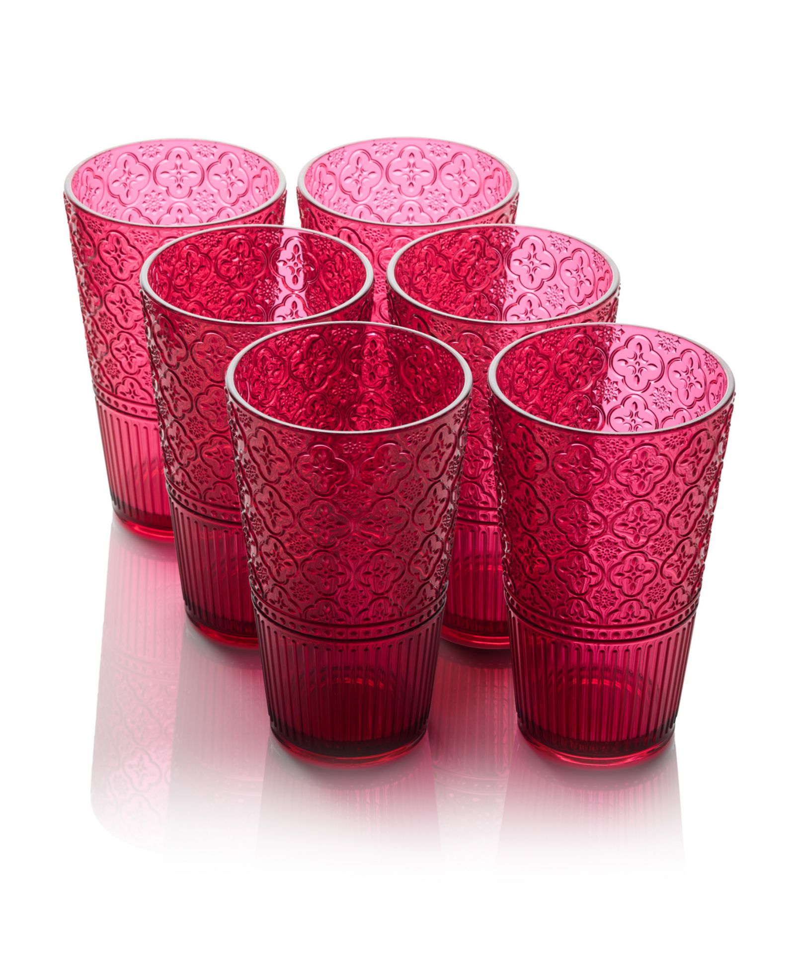 Набор стаканов для холодного чая Certified International Victoria из акрила, 6 шт.