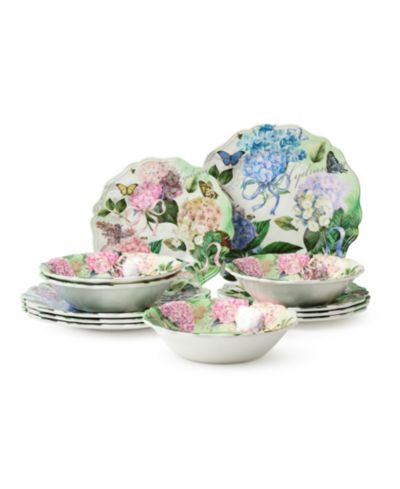 Certified International Garden Path Melamine 12-Pc. Dinnerware Set, Service For 4