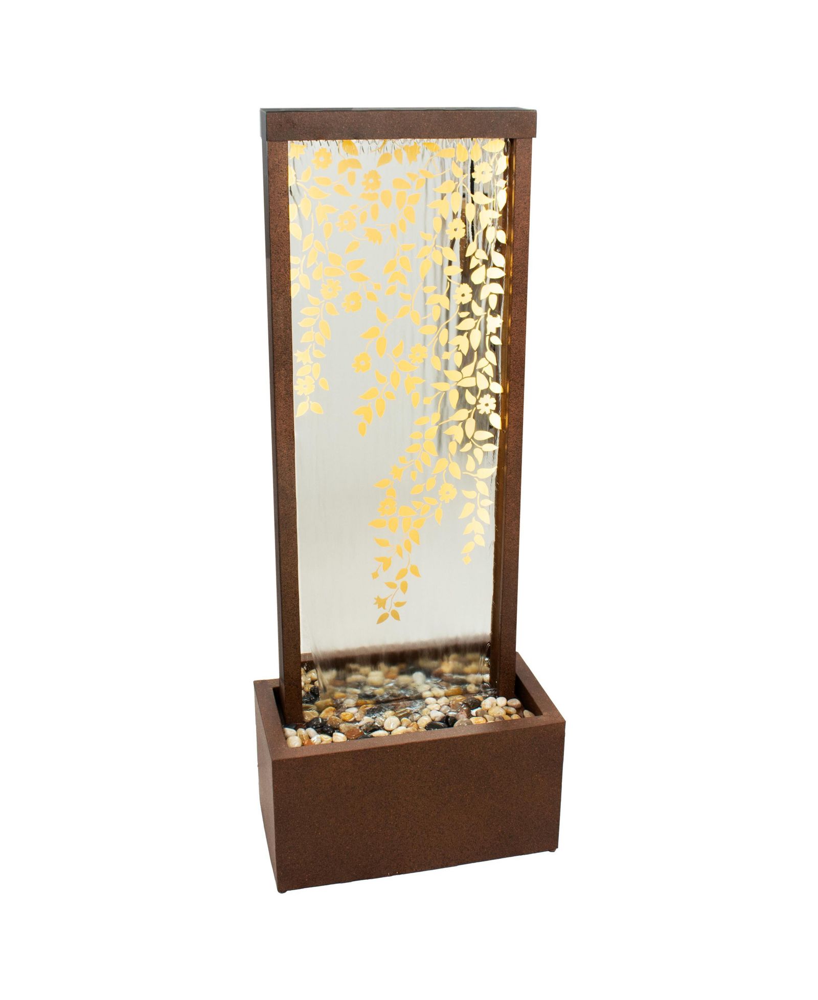 Sunnydaze Decor садовый фонтан Wisteria Vines с LED подсветкой 47.25"