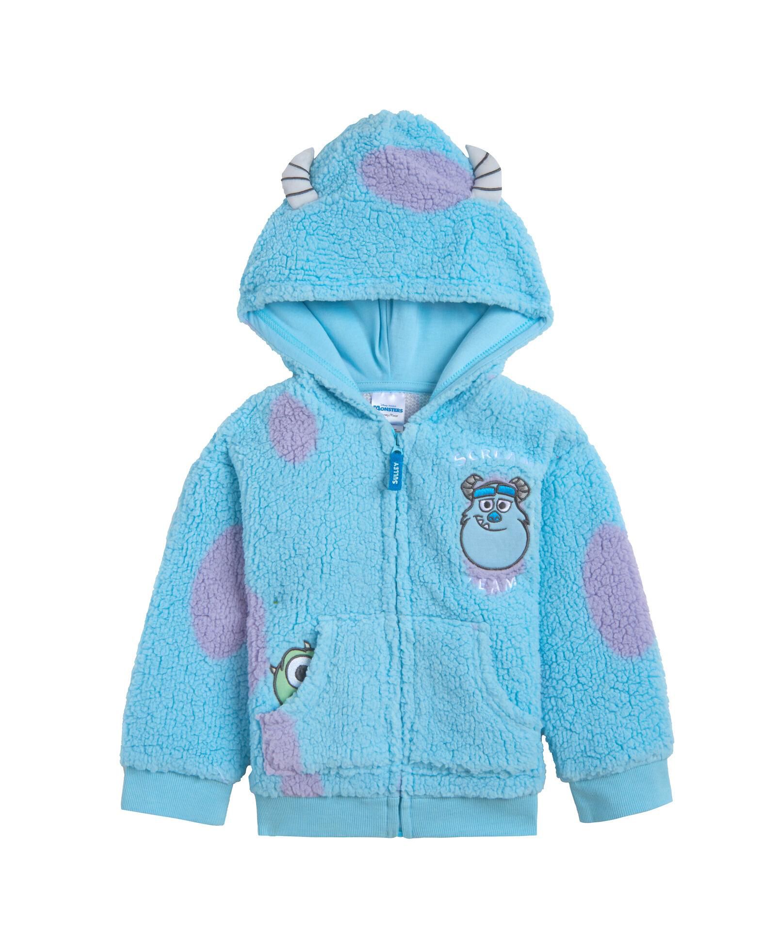 Худи Monsters Inc. Disney Cosplay Sherpa для малышей