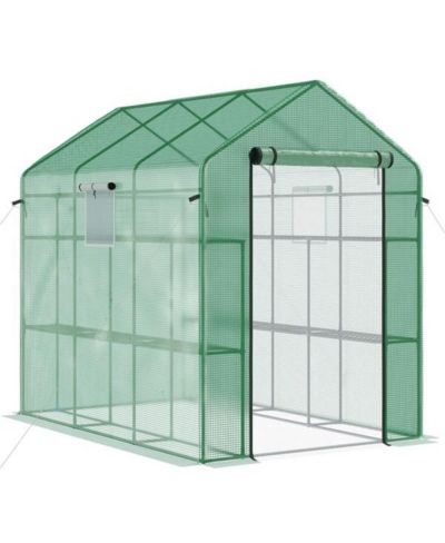 Теплица Outdoor Greenhouse for Plants & Weather-Resistant for Garden Growing Shelter-Green
