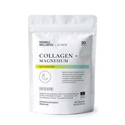 Collagen + Magnesium [30 Serves] VERISOL Bioactive Collagen Peptides, Magnesium Glycinate & Taurate Salts | Calming Beauty Routine