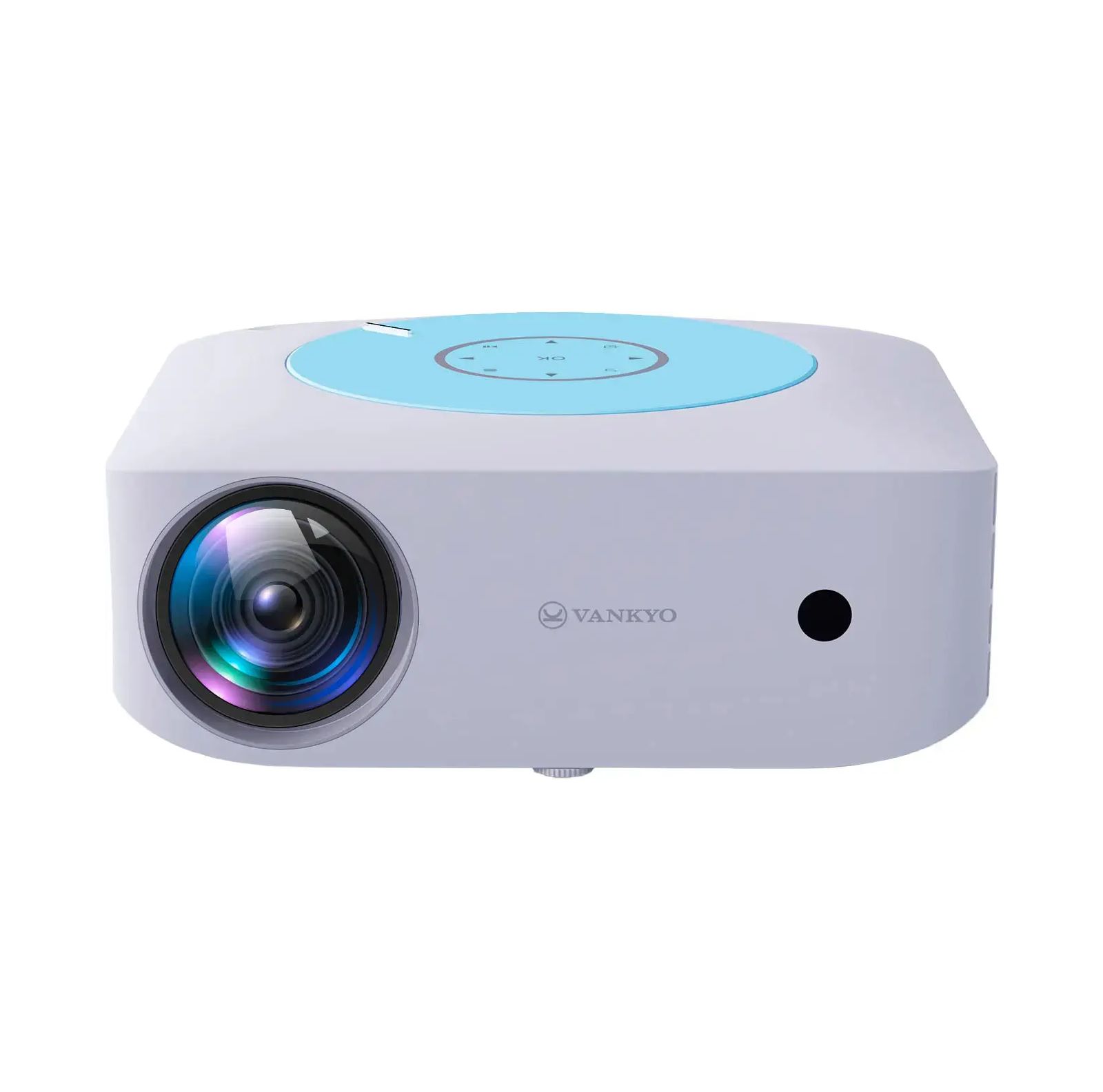 Vankyo Leisure E30TBS беспроводной проектор LCD 1080P, с экраном, белый/синий