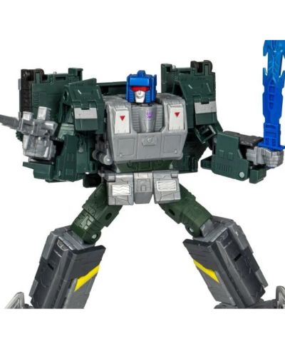 Коллекционная фигурка Transformers Overcharge Leader Class 7.5" Triple Conversion Action Figure, Ages 8+