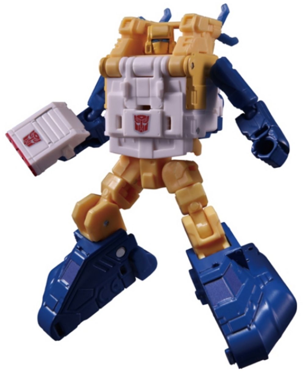 LG64 Seaspray with Lione Sawback | Japanese Transformers Legends