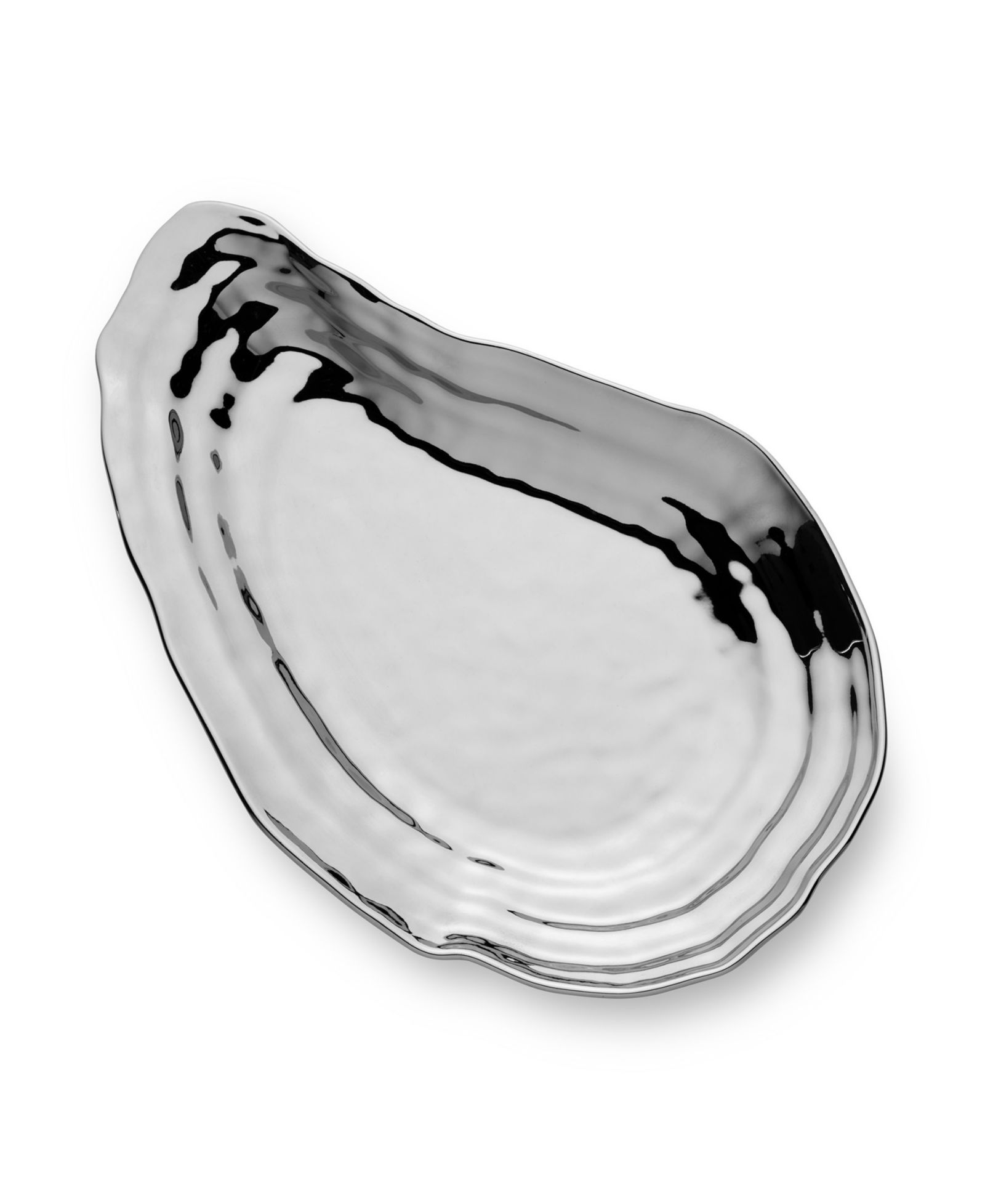 Сервировочное блюдо Certified International Silver Plated Oyster