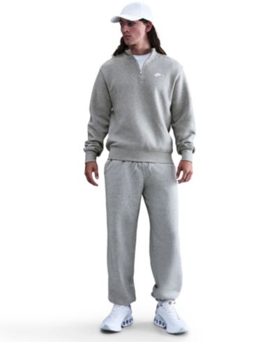 Мужская флисовая толстовка Nike Sportswear Club с полумолнией