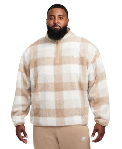 Мужской свитшот Nike Club Winterized с полумолнией